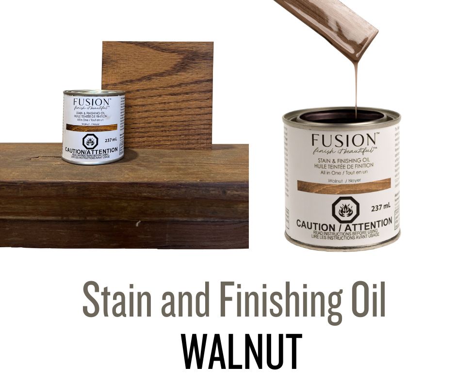 Fusion Stain and Finishing Oil (SFO) Colour: WALNUT